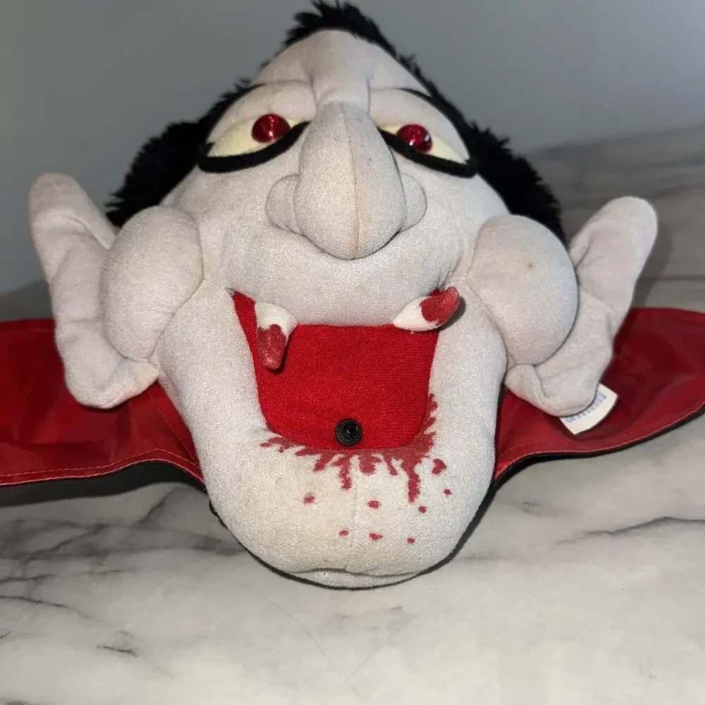 Y2K Halloween‎ Motion Activated Talking Lights Vampire Hanging Plush Kids Of Amr